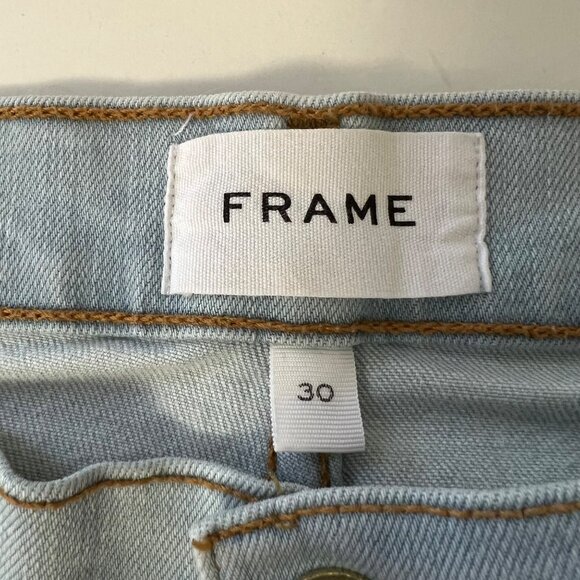 Light Wash Skinny Crop Jeans - Women's - Picture 10 of 14